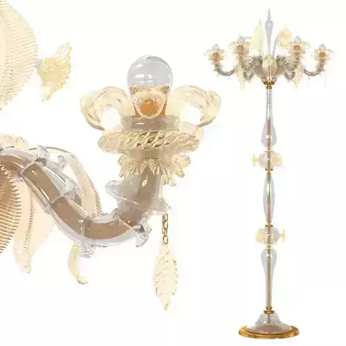 Murano Floor standing lights Roma Series