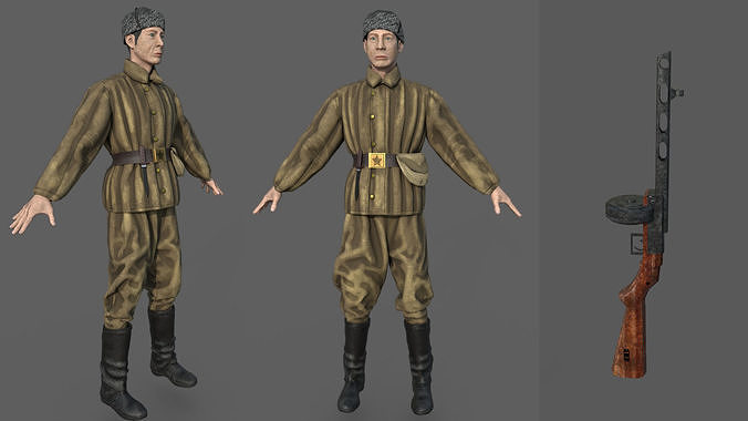 INFANTRY GUARD 3D model