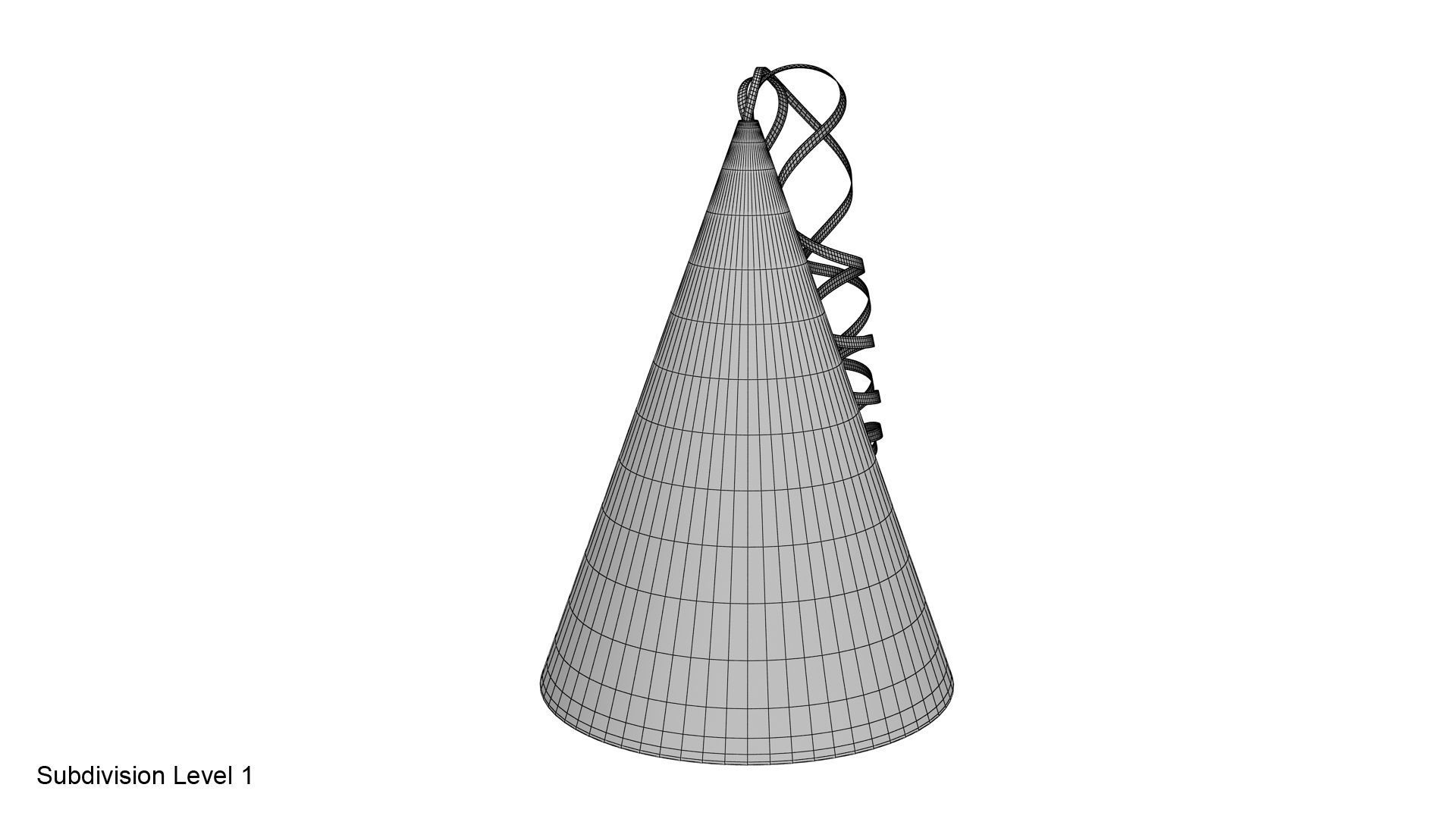 Party hat 3D model_22