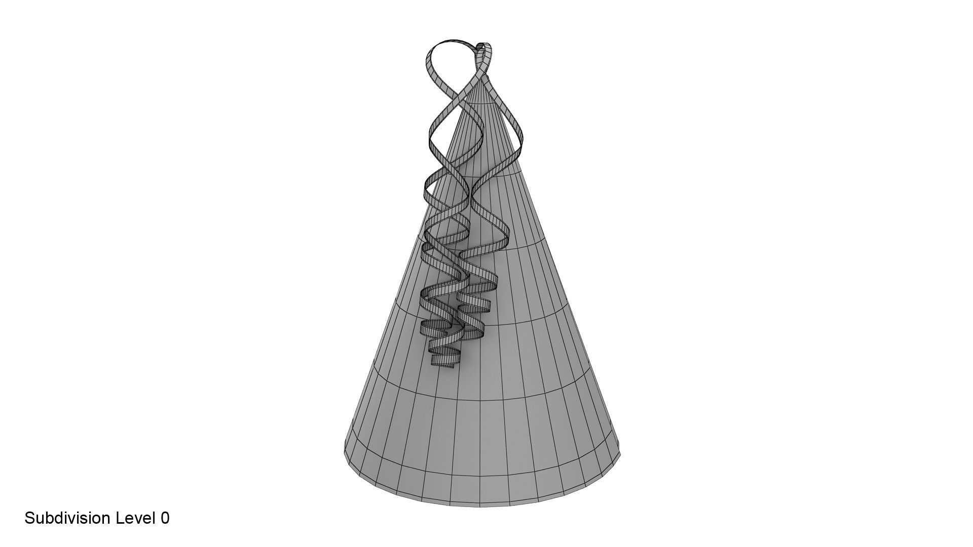 Party hat 3D model_12