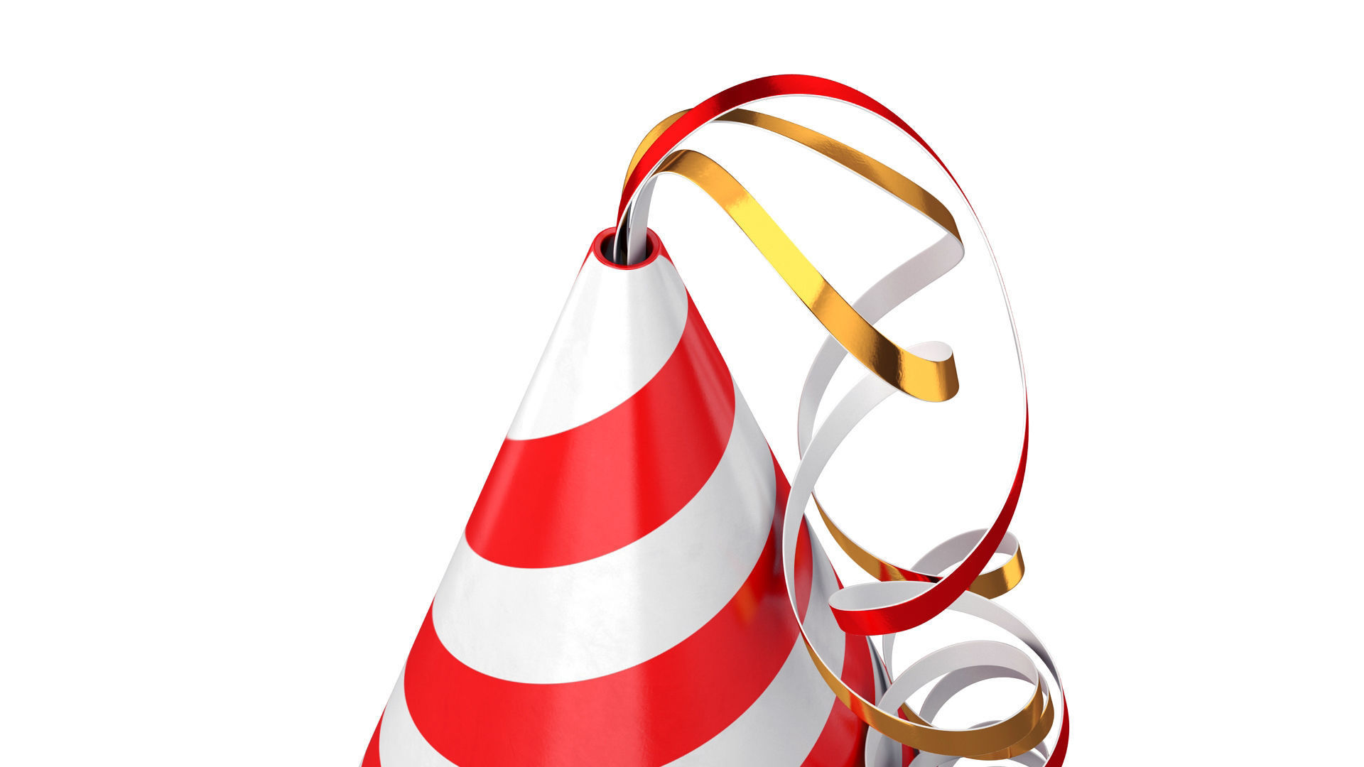 Party hat 3D model_6