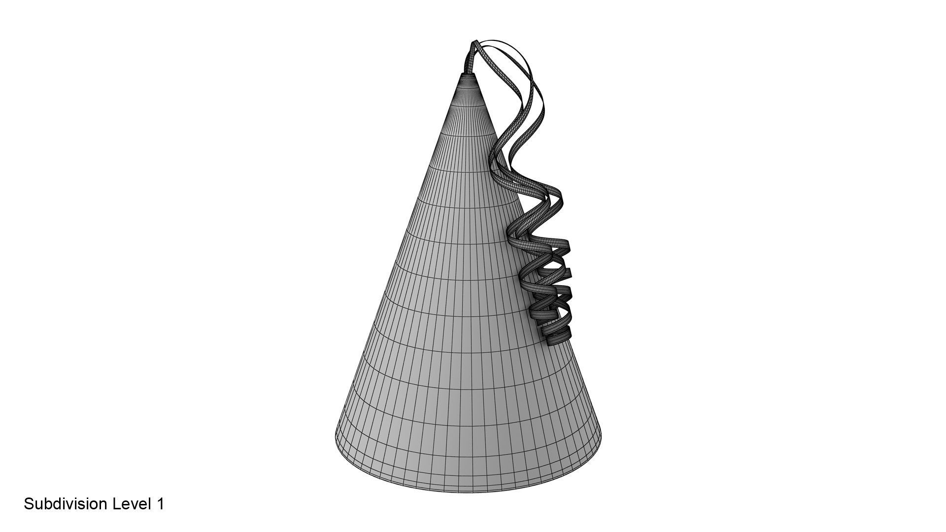 Party hat 3D model_19