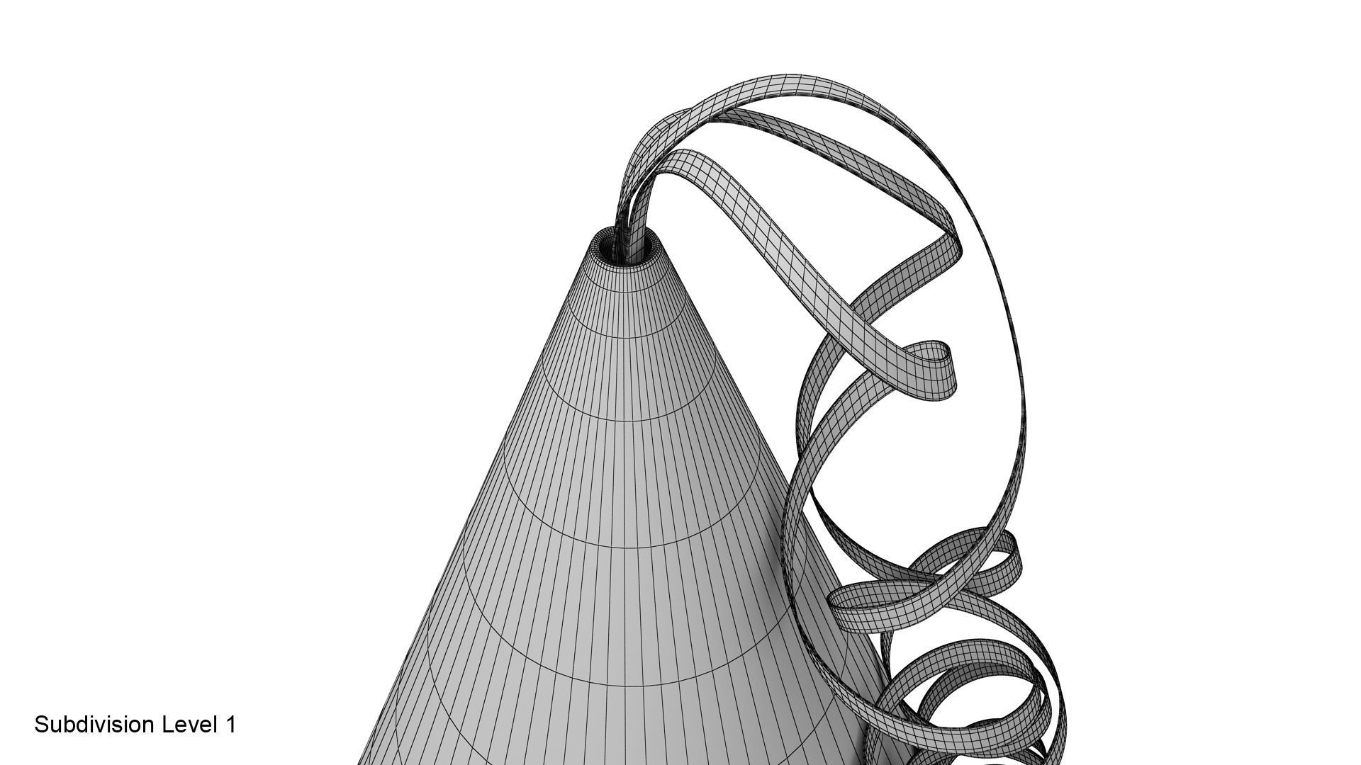 Party hat 3D model_23