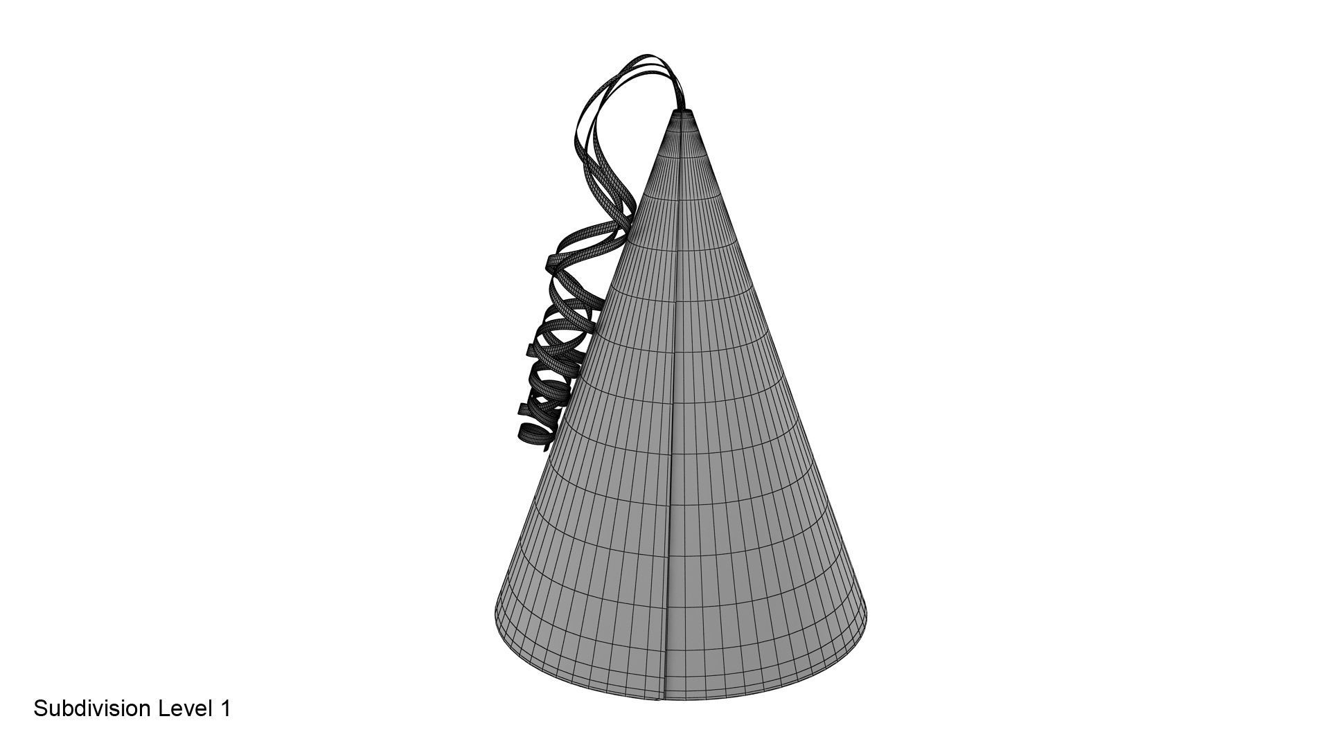 Party hat 3D model_21