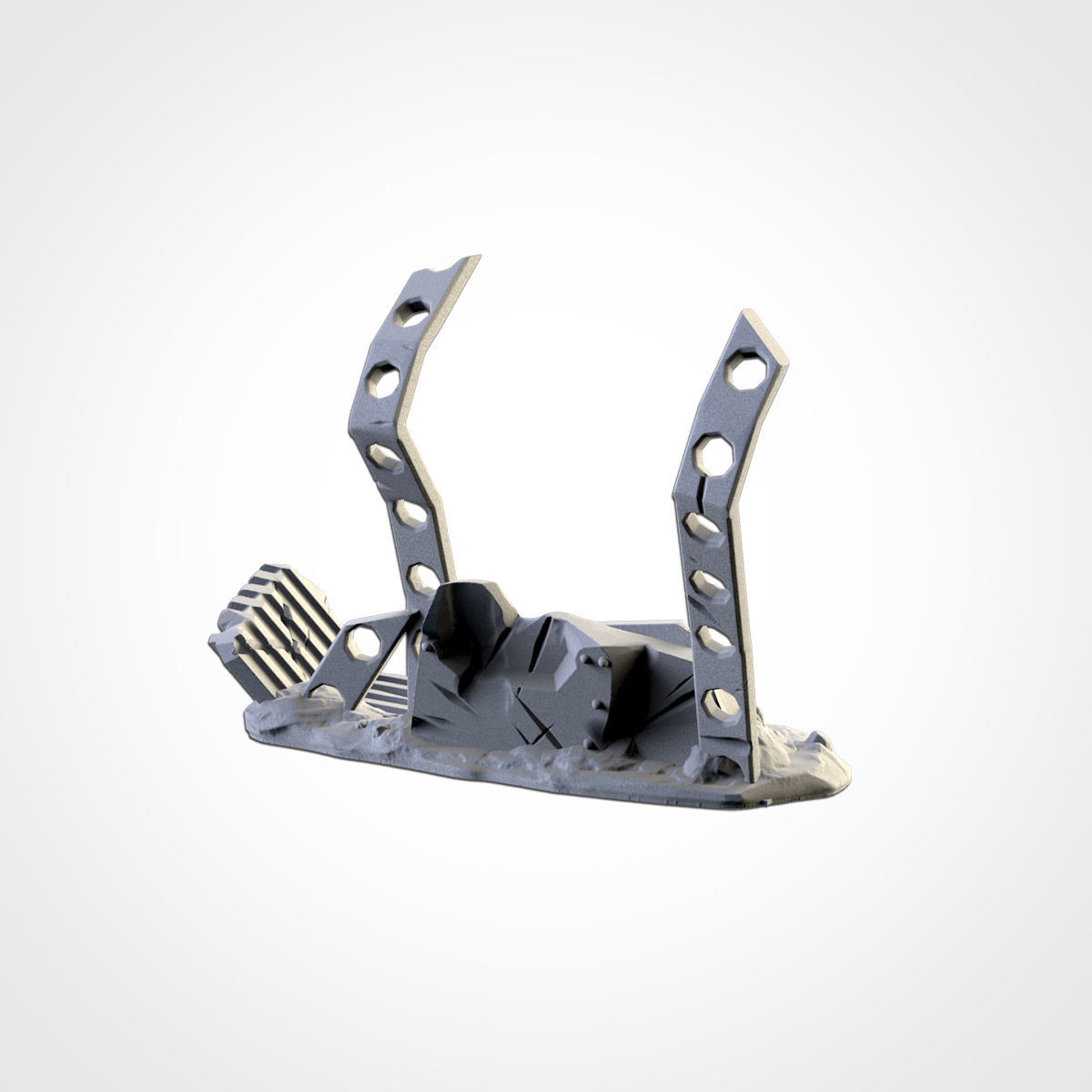 CRASHED VEHICLES 3D print model_6