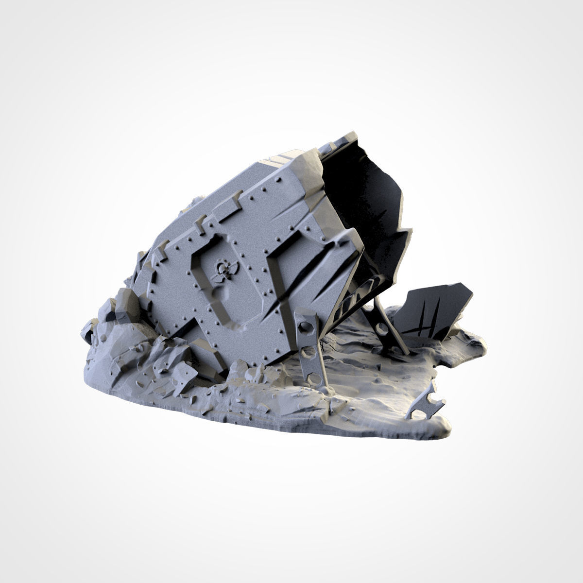 CRASHED VEHICLES 3D print model_2