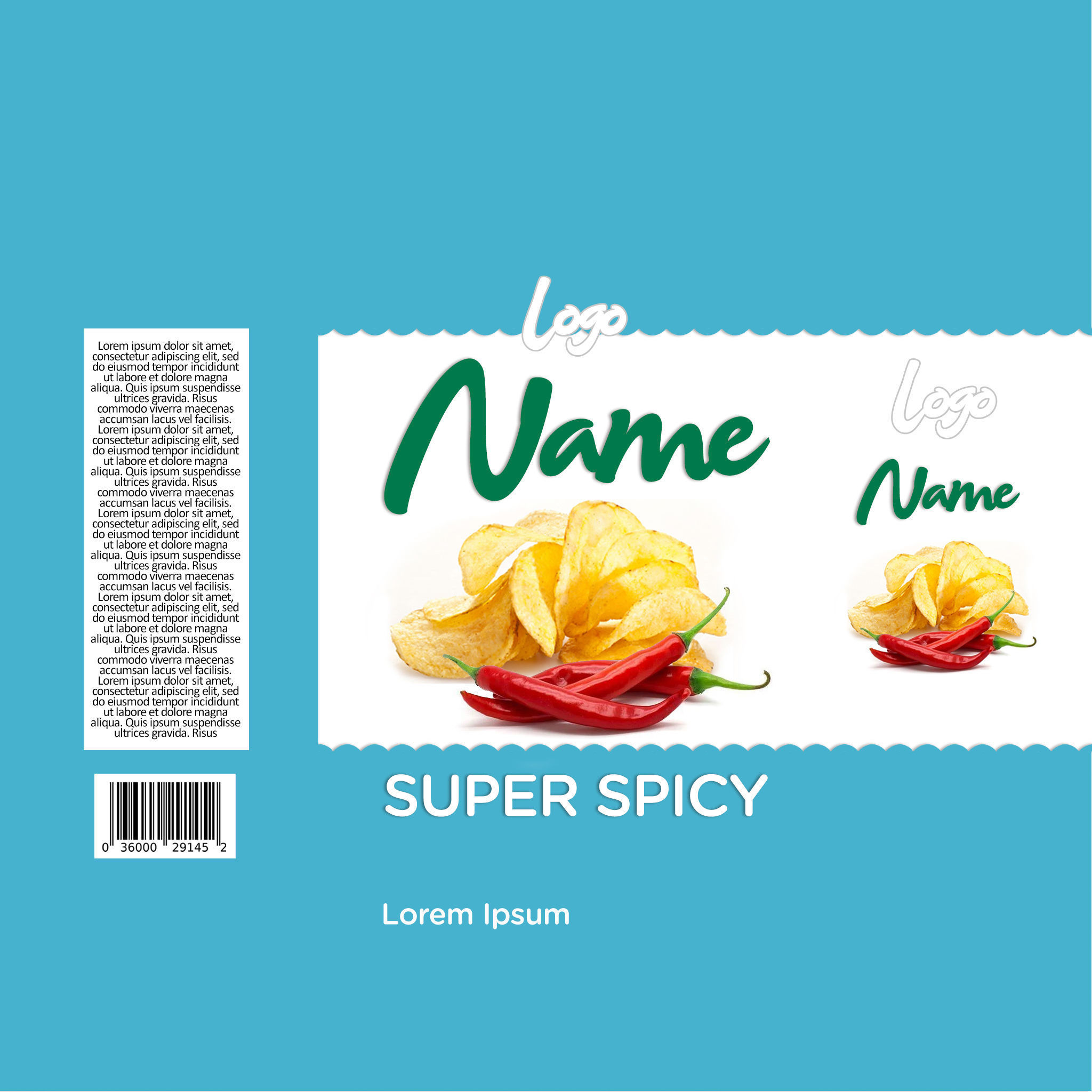 3D Food Packaging  Free 3D model_4