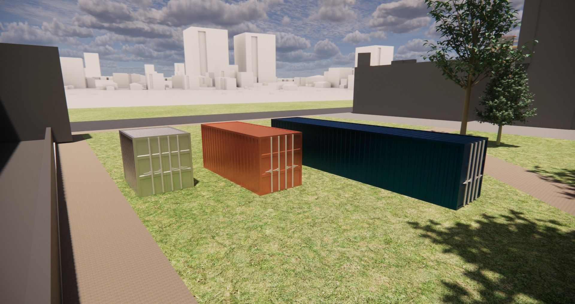 Shipping Container 3D model_1