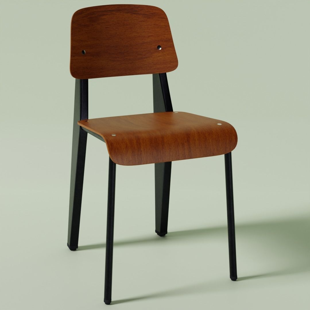  Standard Chair 3D model_1