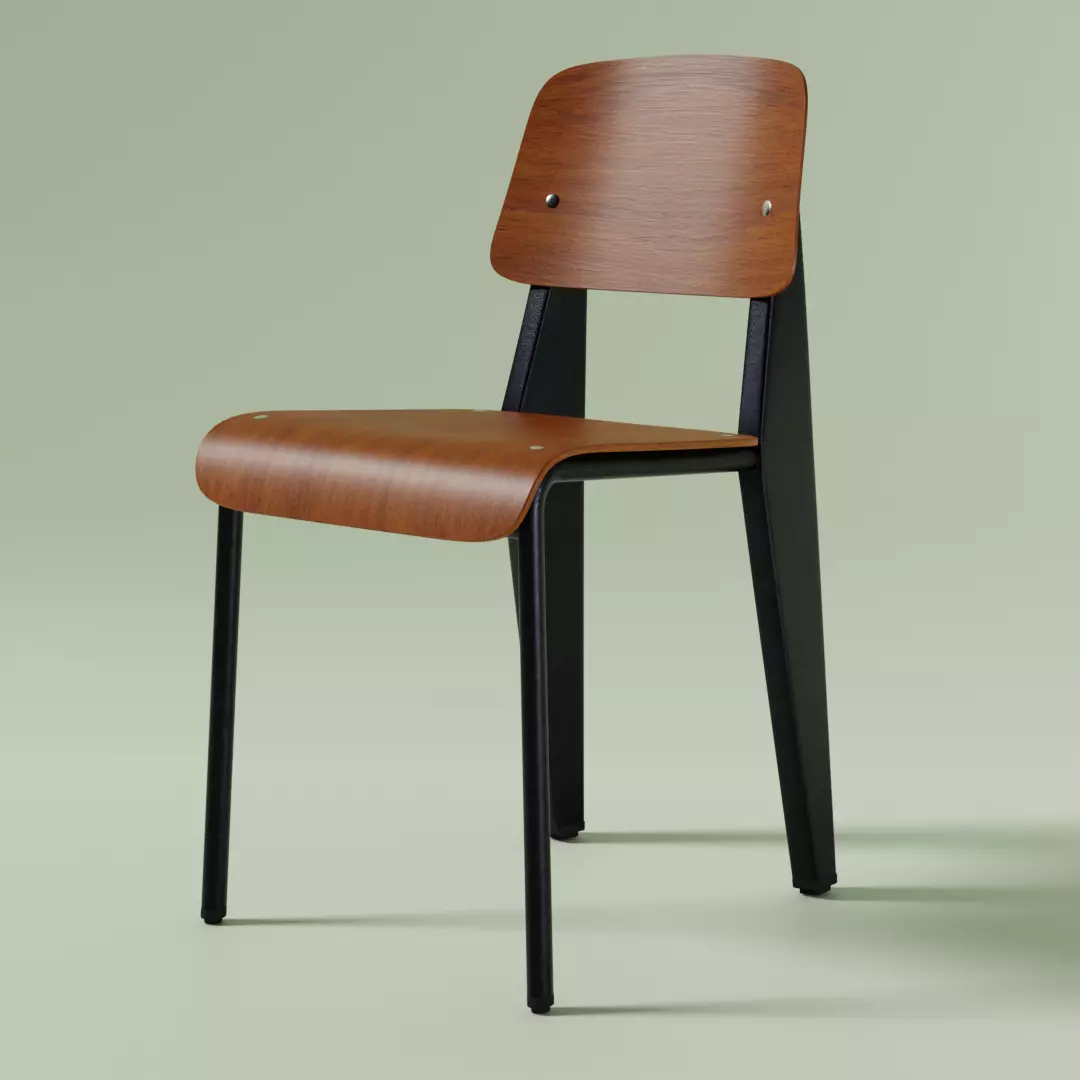  Standard Chair 3D model_0