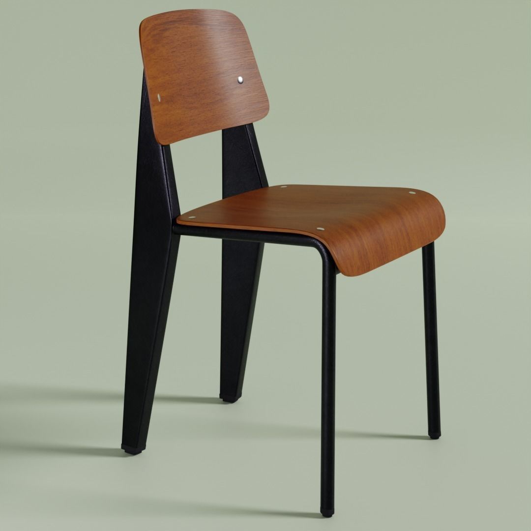  Standard Chair 3D model_2