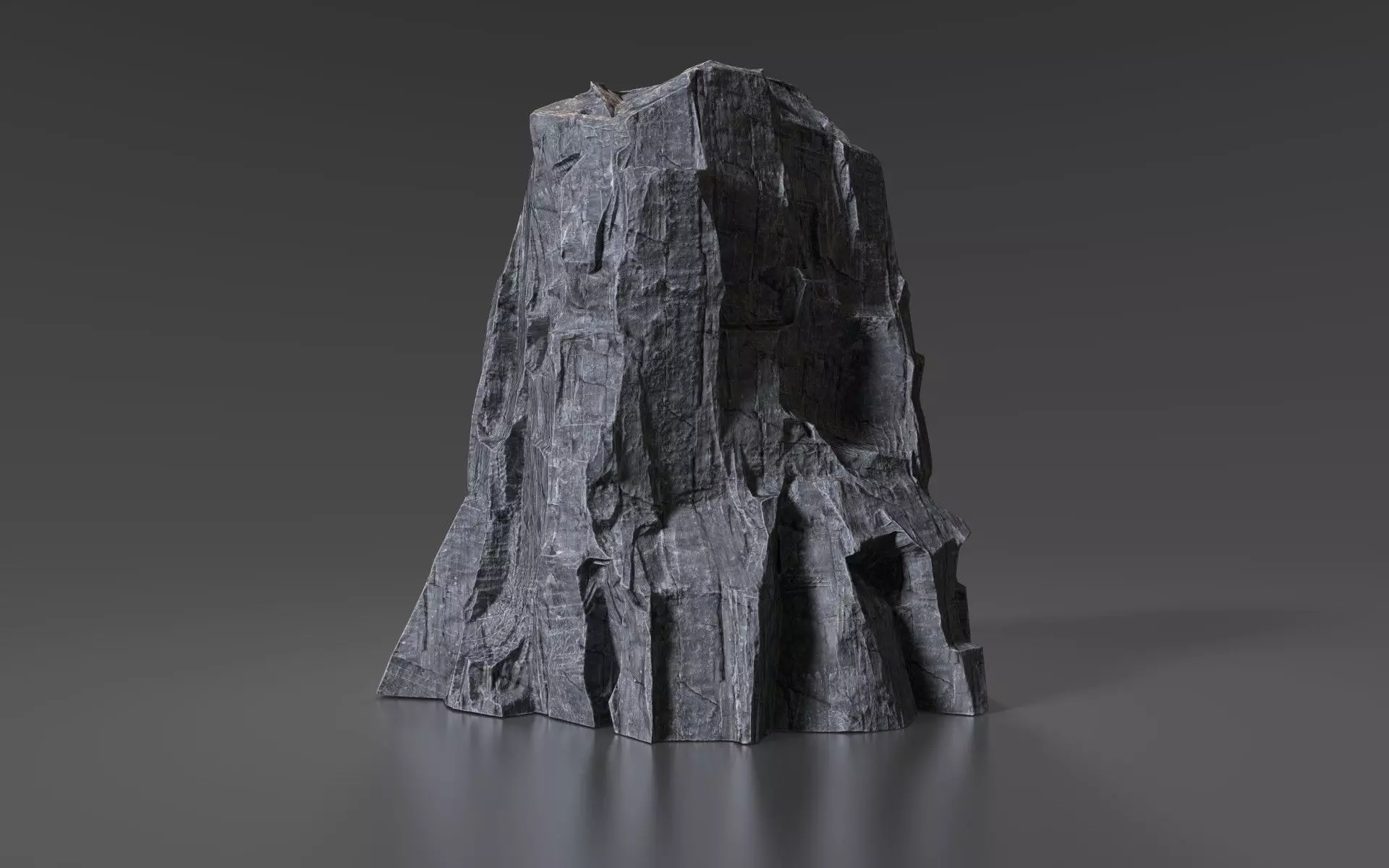 Cliff Rock 004 Low-poly 3D model