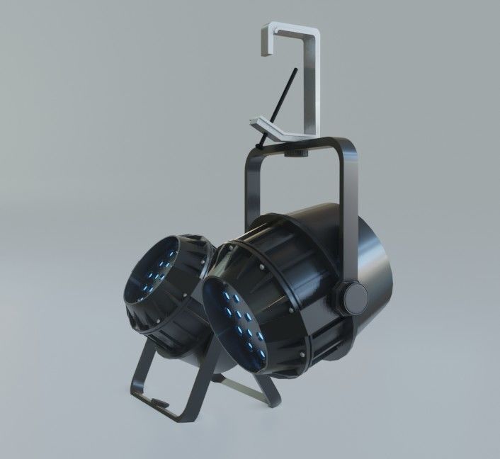 par light stage Free 3D model_3