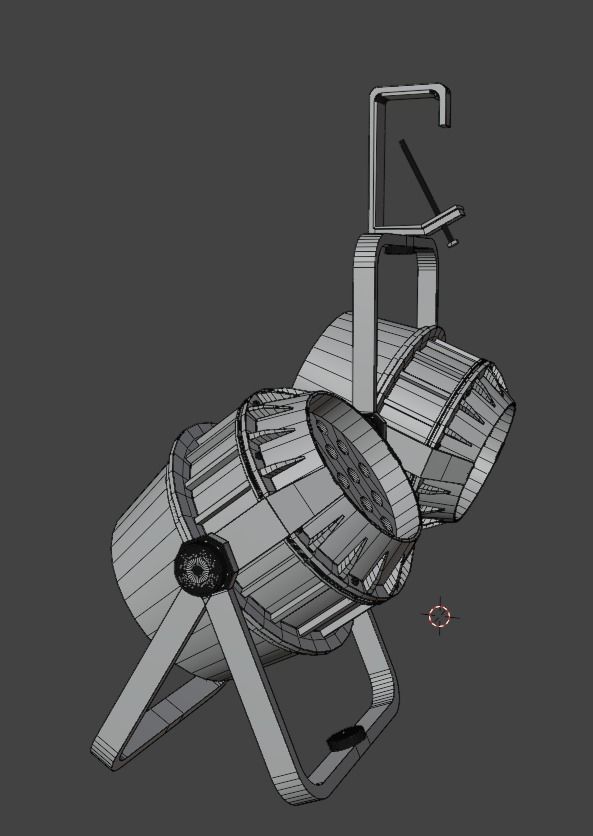 par light stage Free 3D model_5