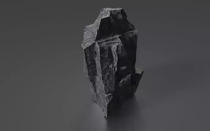 Cliff Rock 006 Low-poly 3D model