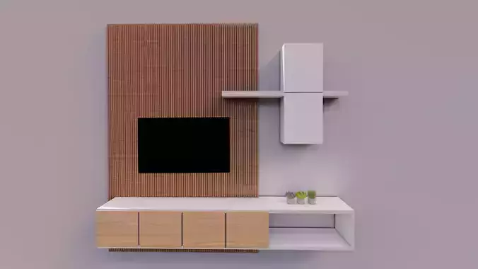 Meuble TV design -  furniture tv 3D model