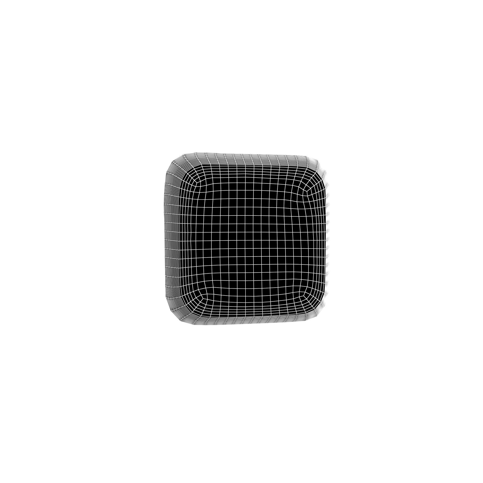 Square Chocolate v2 001 Low-poly 3D model_4