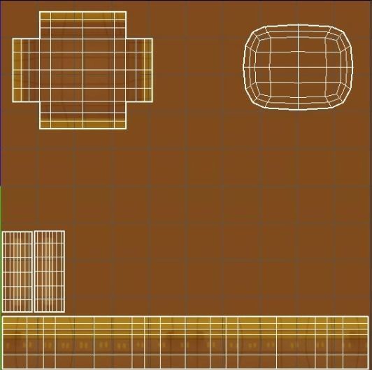 Baskets basket and pot 3D model_7