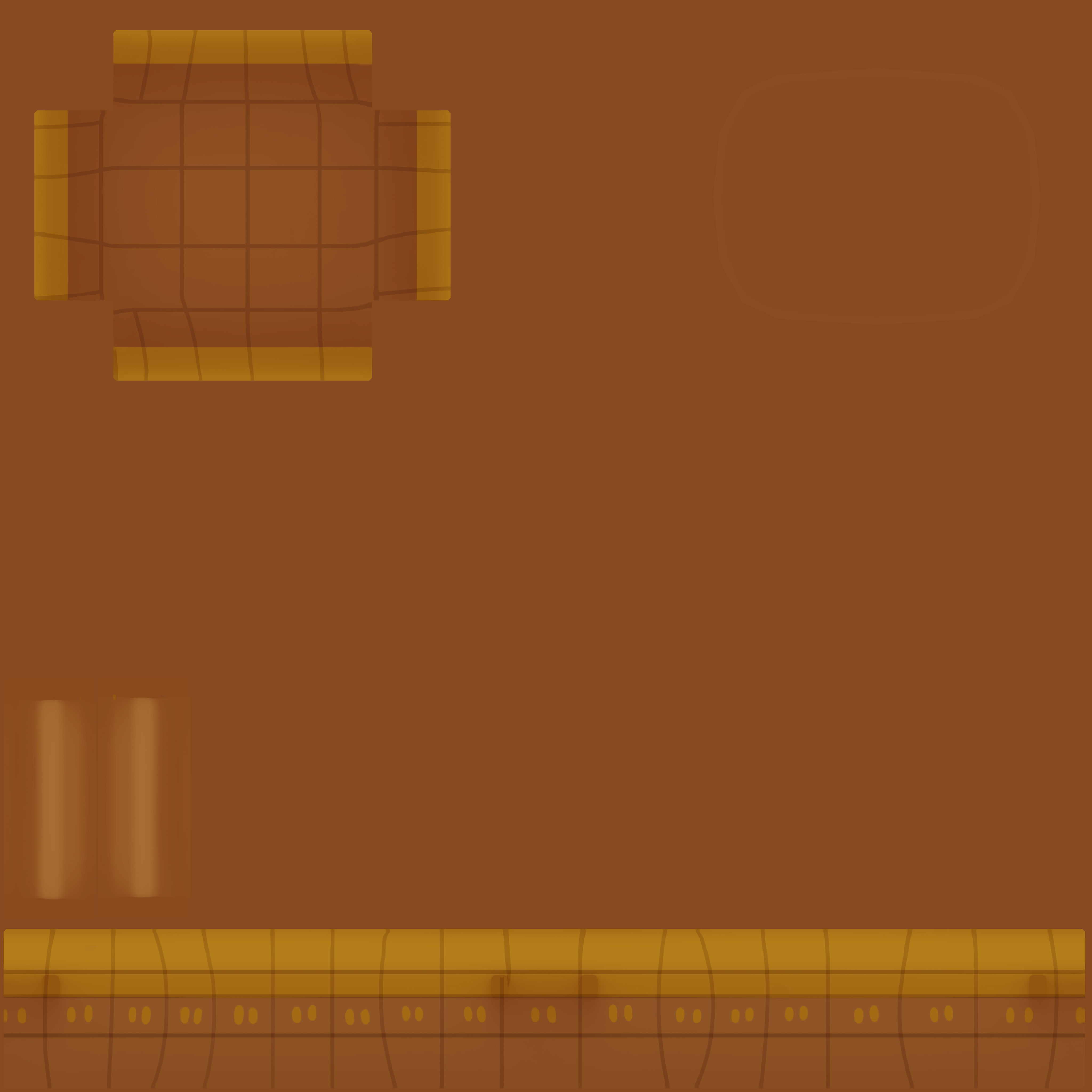 Baskets basket and pot 3D model_3