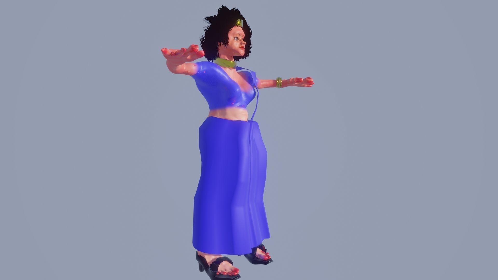 Caslet new Low-poly 3D model_2