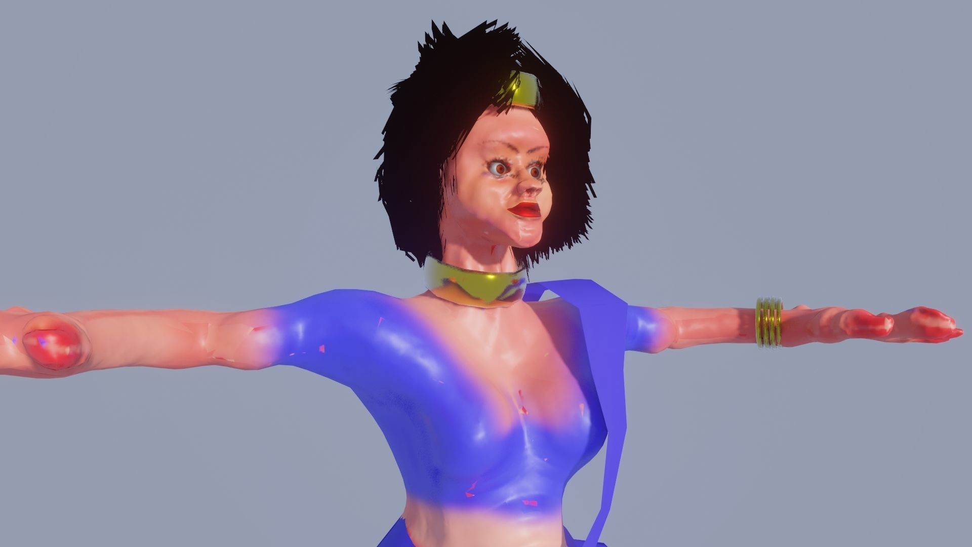 Caslet new Low-poly 3D model_6