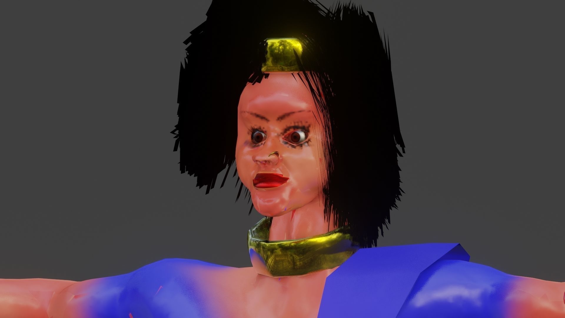 Caslet new Low-poly 3D model_8