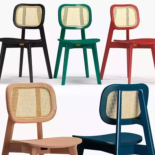 Industry West Cane Chair 3D model