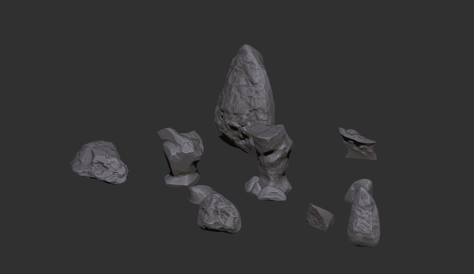 cavepack stone architect  3D model_2