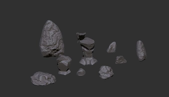 cavepack stone architect  3D model