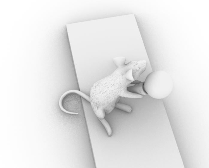 Tiny Mouse Lamp 3D model_4