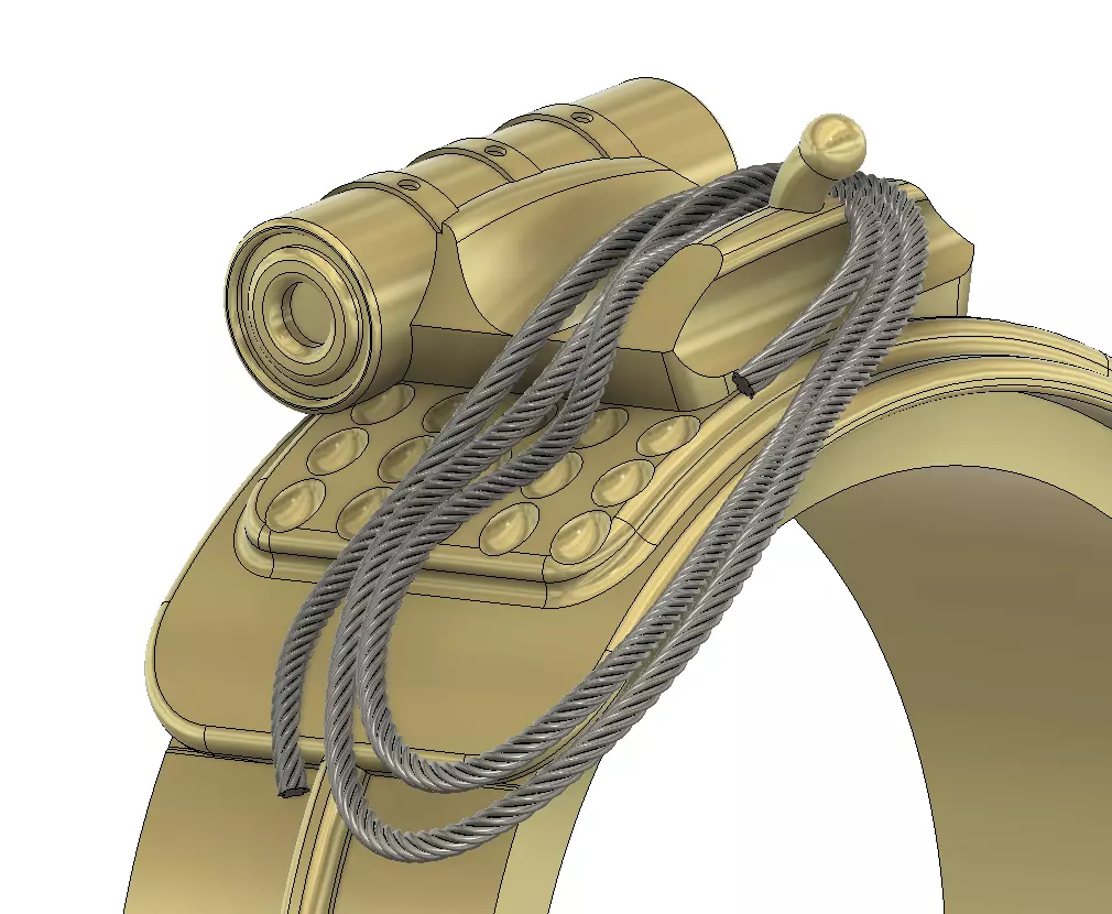 Saddle Ring 3D print model