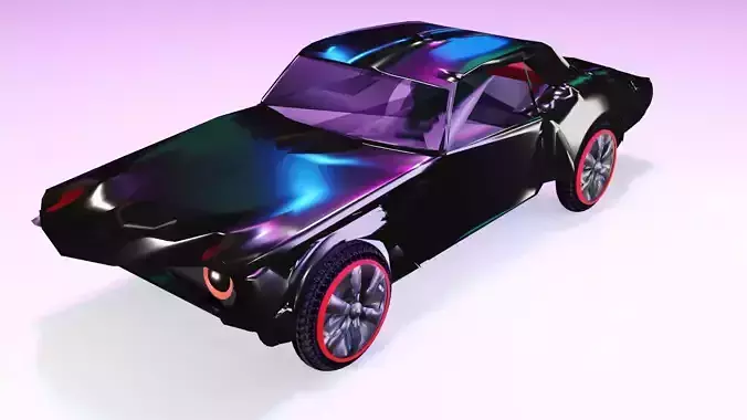 Beautiful modeled car 