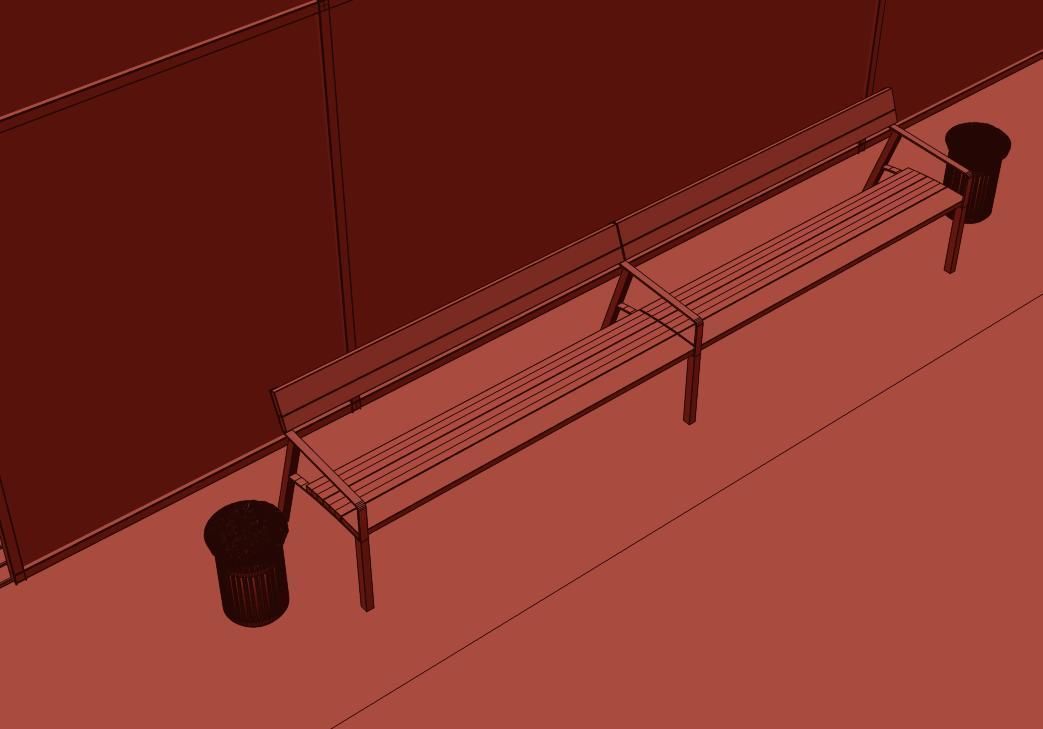 Basketball court Hq 3D model_18