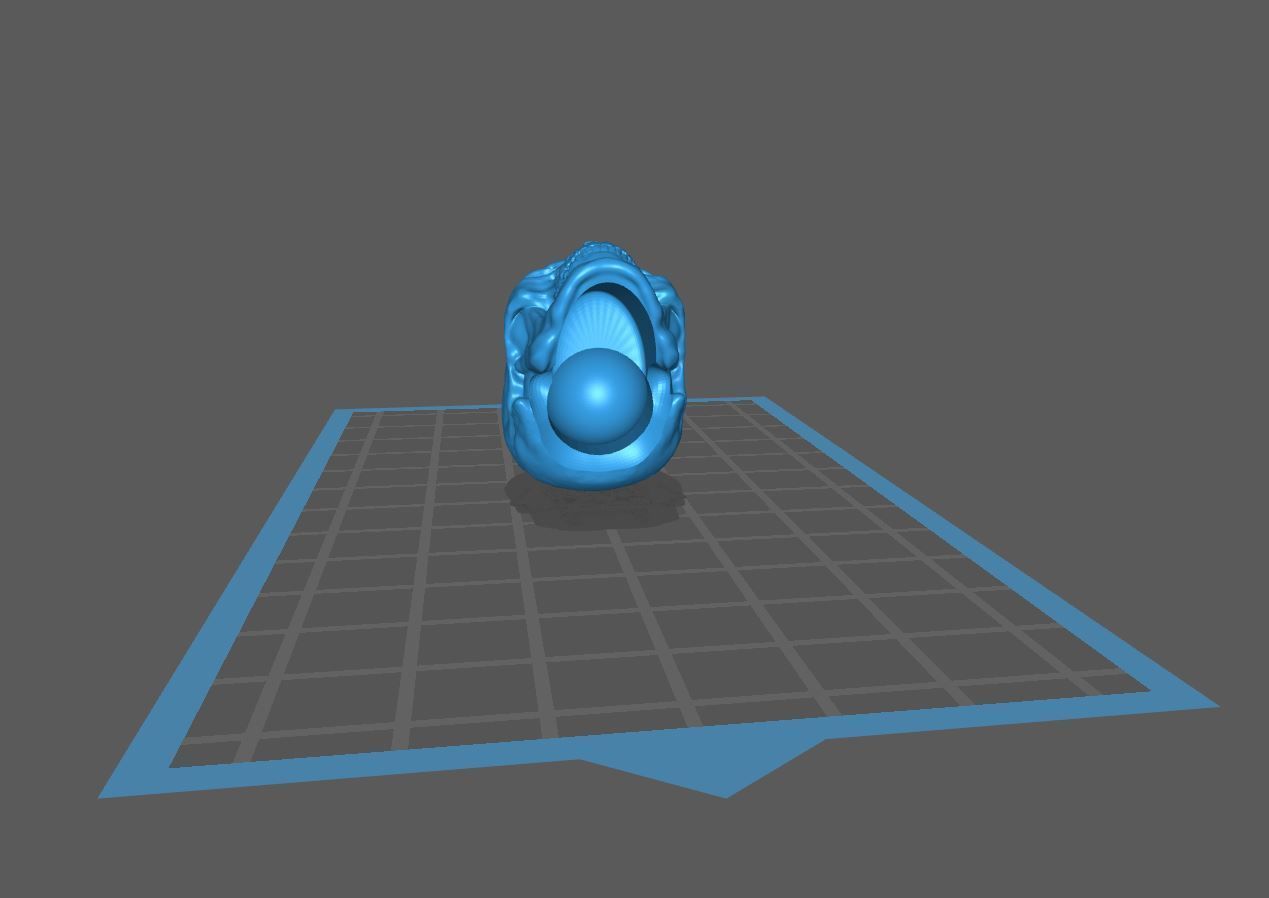 Skull Head 3D print model_10