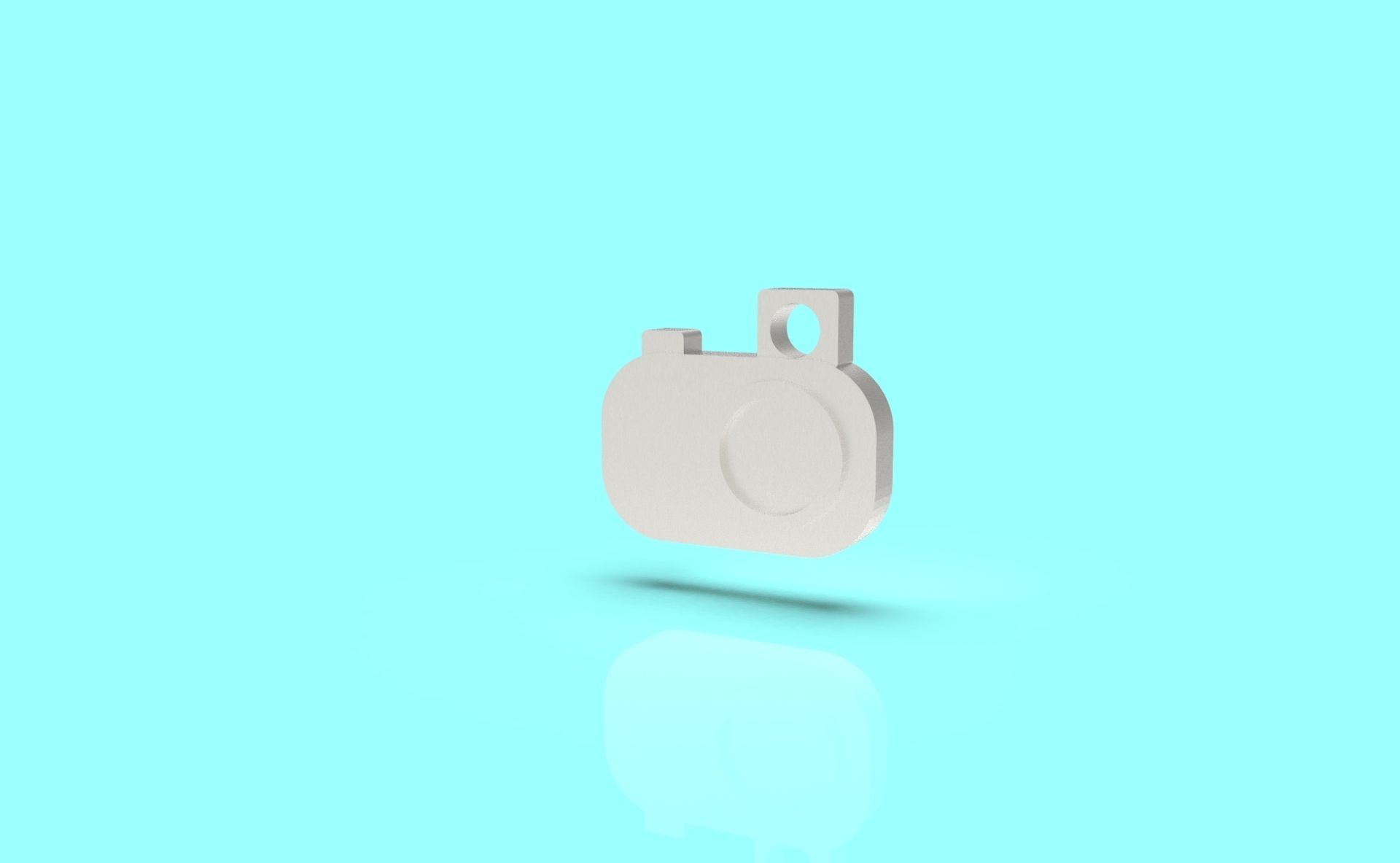 camera and videocamera charms 3D print model_1