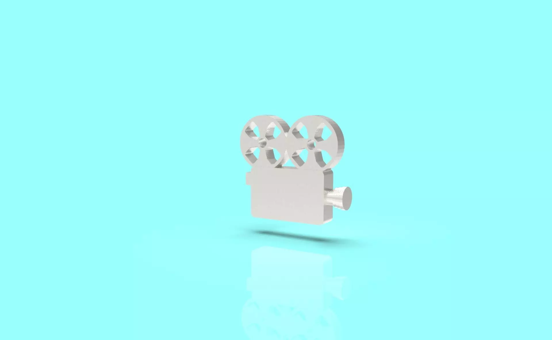 camera and videocamera charms 3D print model_0