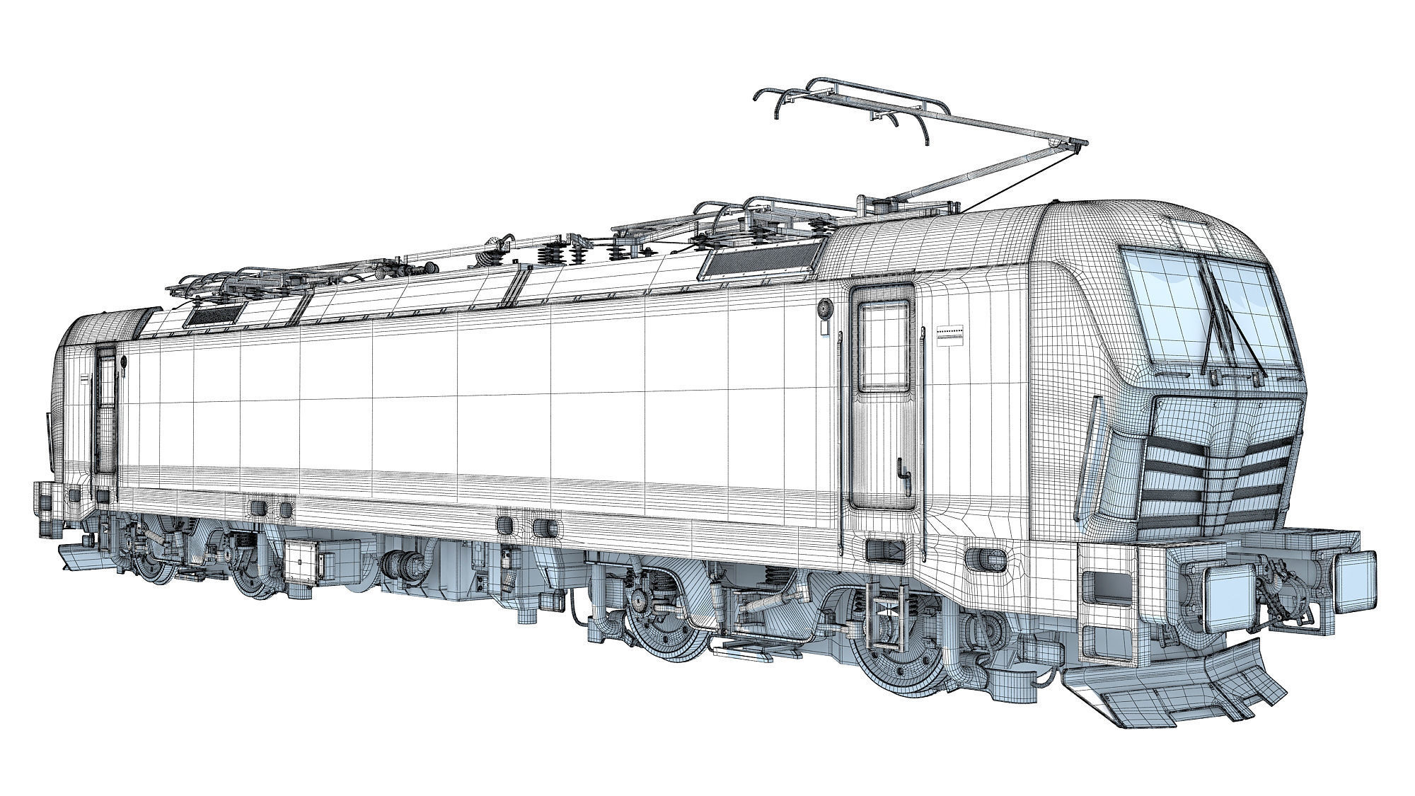 Hector Rail Siemens Vectron Locomotive 3D model_20