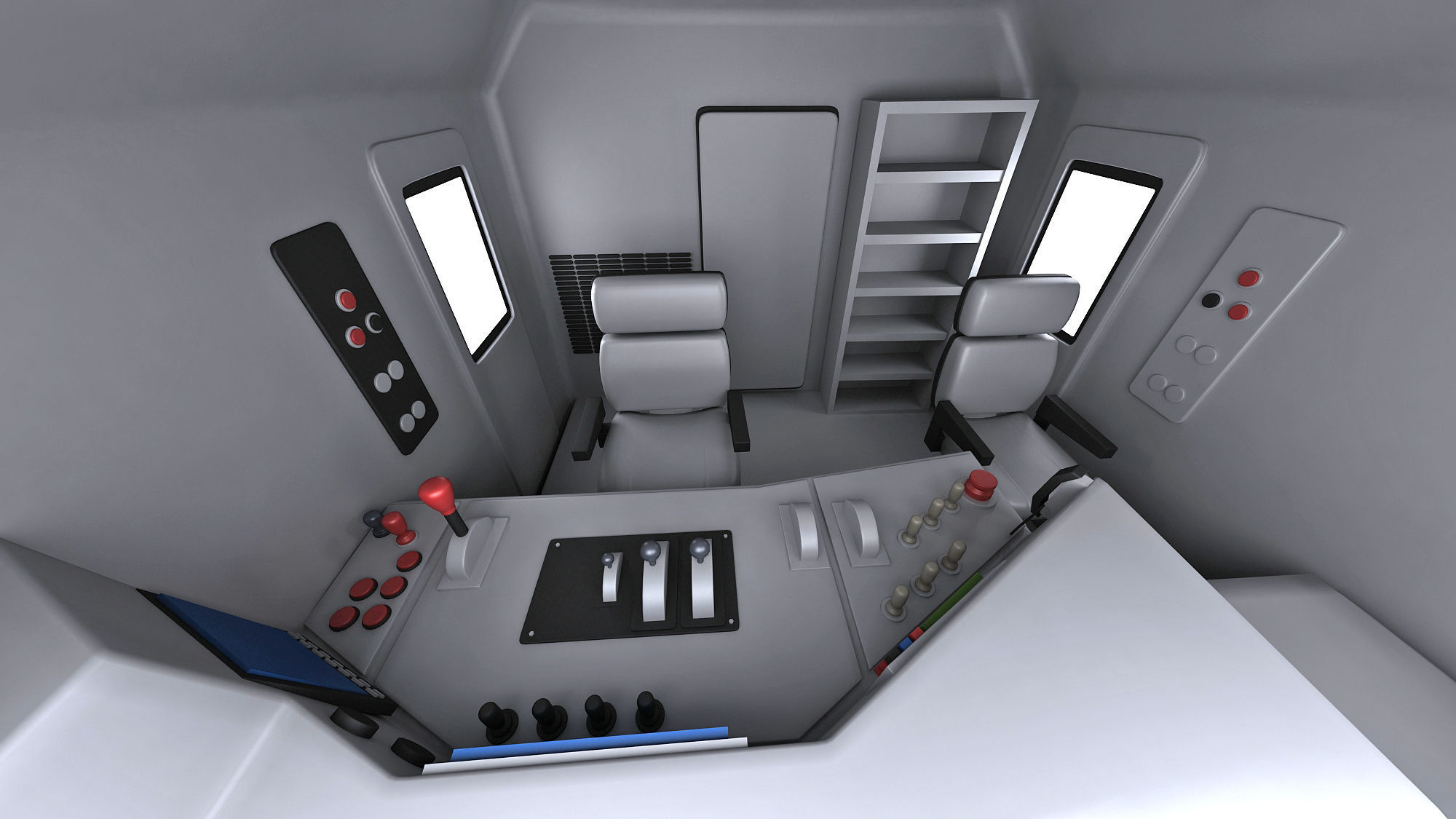 Hector Rail Siemens Vectron Locomotive 3D model_11