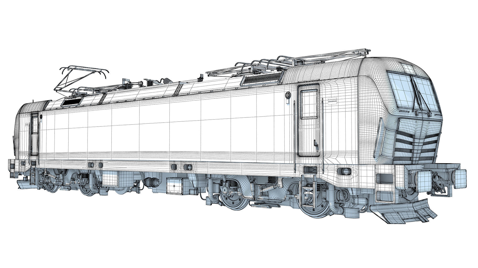 Hector Rail Siemens Vectron Locomotive 3D model_18