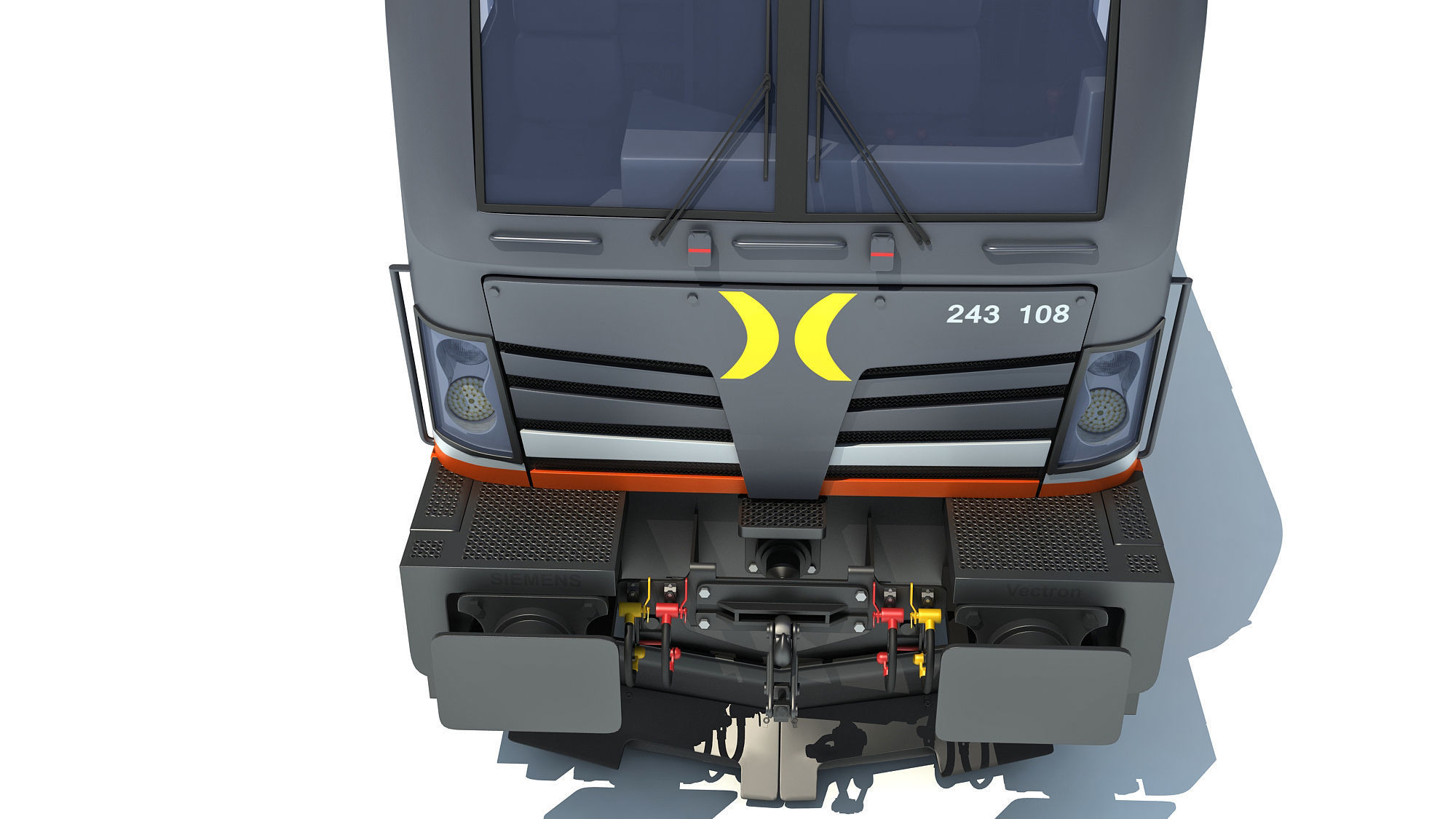 Hector Rail Siemens Vectron Locomotive 3D model_9