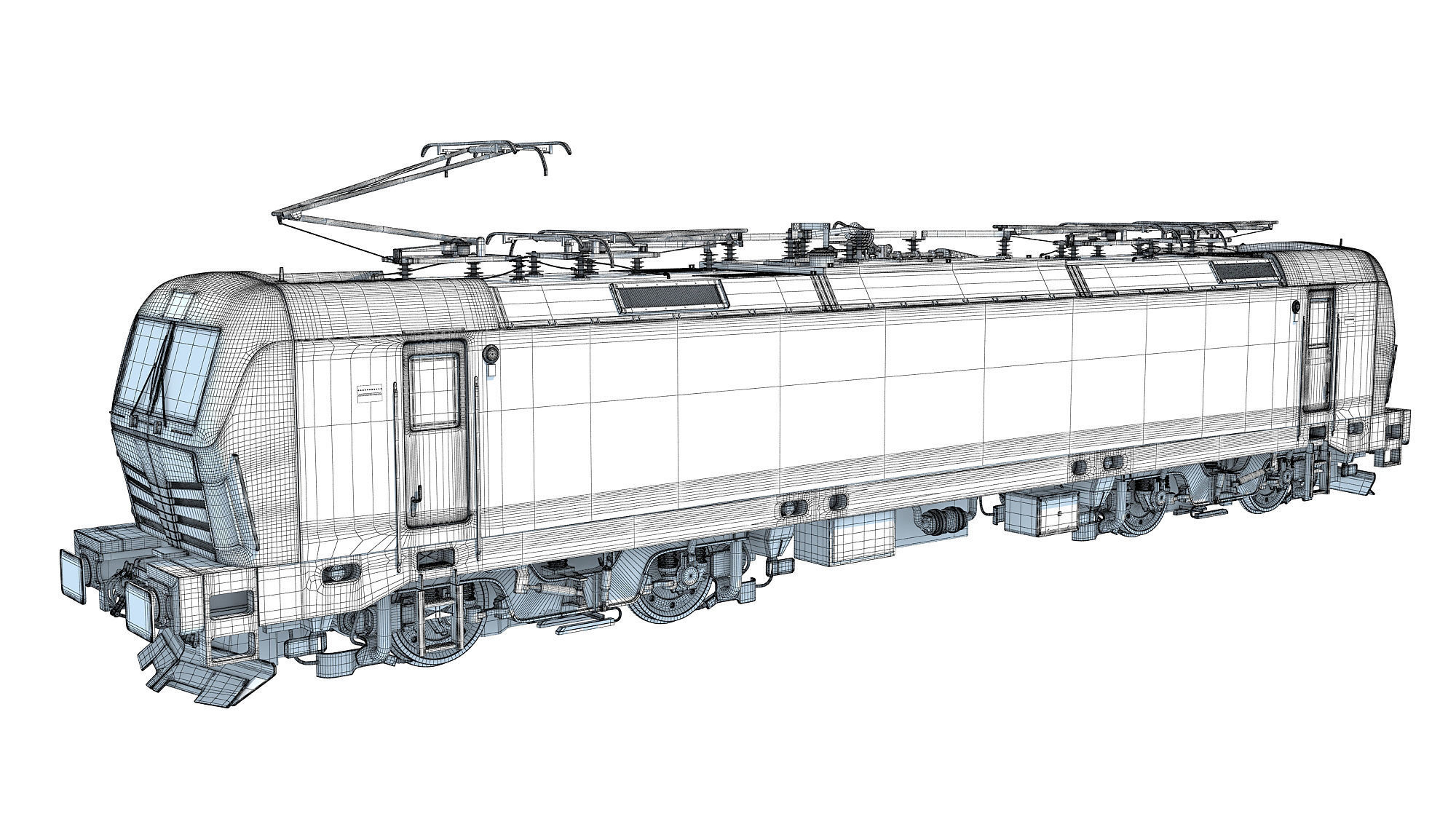 Hector Rail Siemens Vectron Locomotive 3D model_17