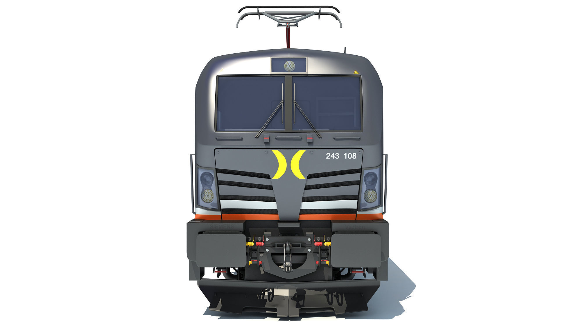 Hector Rail Siemens Vectron Locomotive 3D model_7