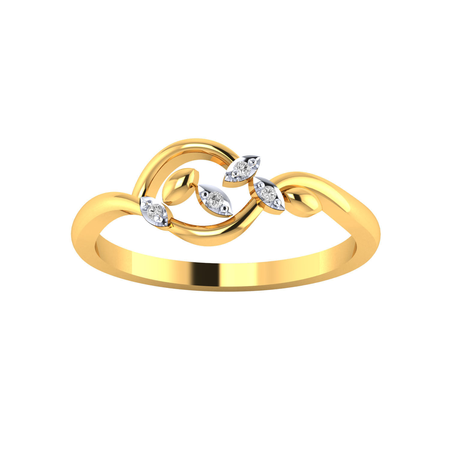 Women ring 3dm render detail 3D print model 3D print model_5