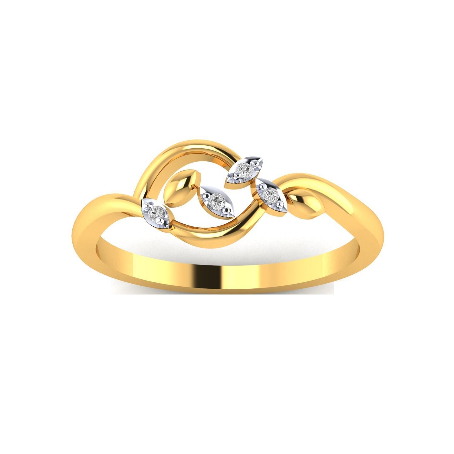 Women ring 3dm render detail 3D print model 3D print model_18