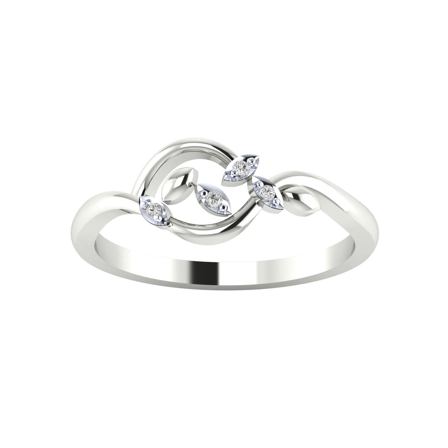 Women ring 3dm render detail 3D print model 3D print model_1