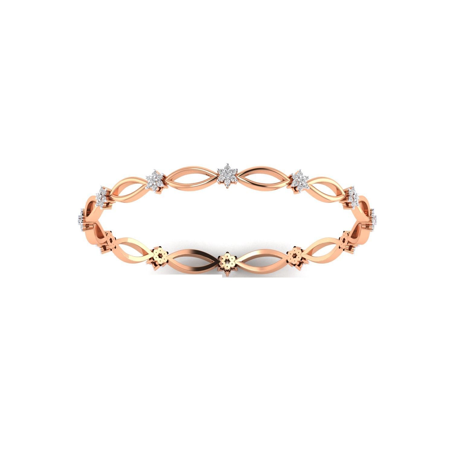 Women bangle 3dm render detail 3D print model 3D print model_14