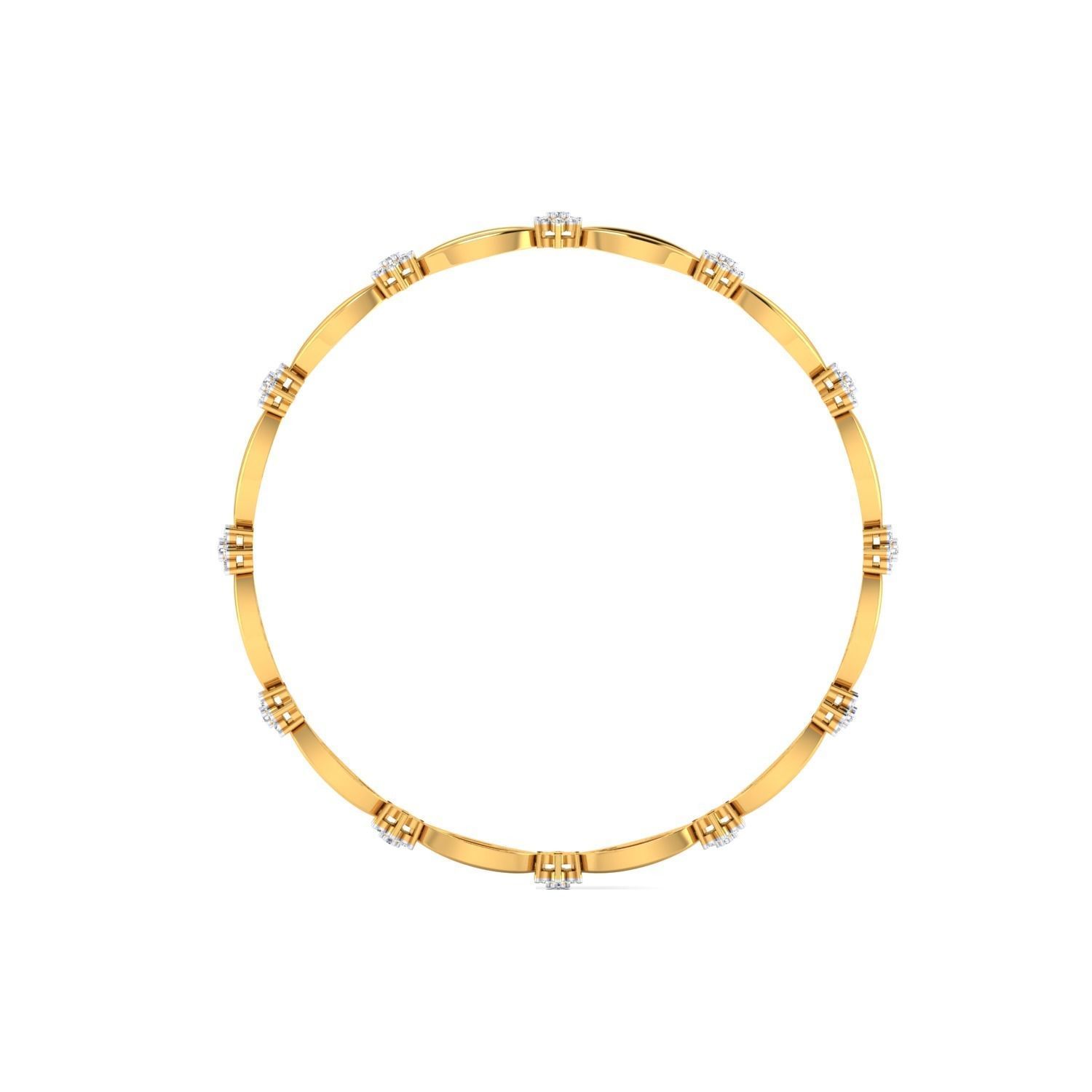 Women bangle 3dm render detail 3D print model 3D print model_17