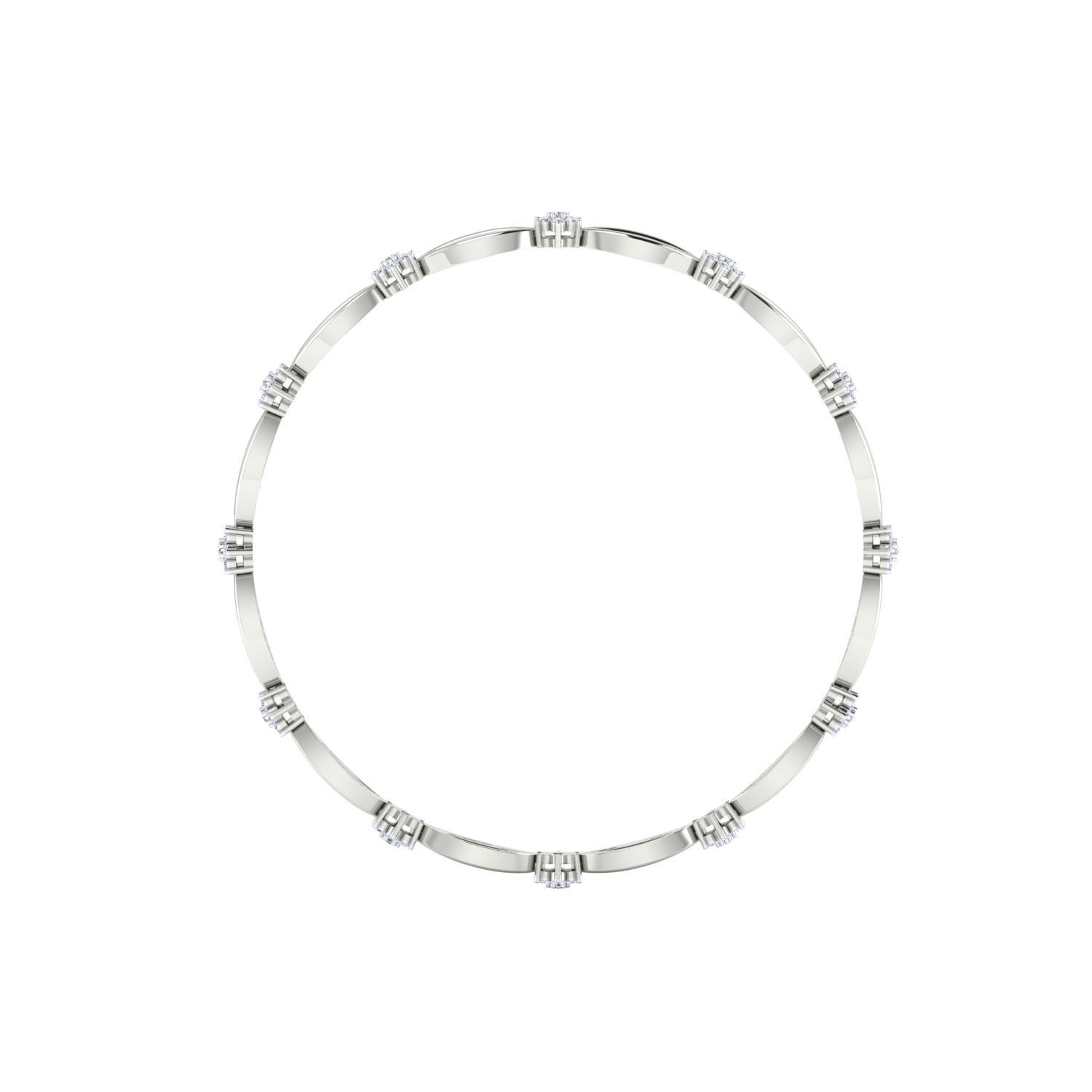 Women bangle 3dm render detail 3D print model 3D print model_5