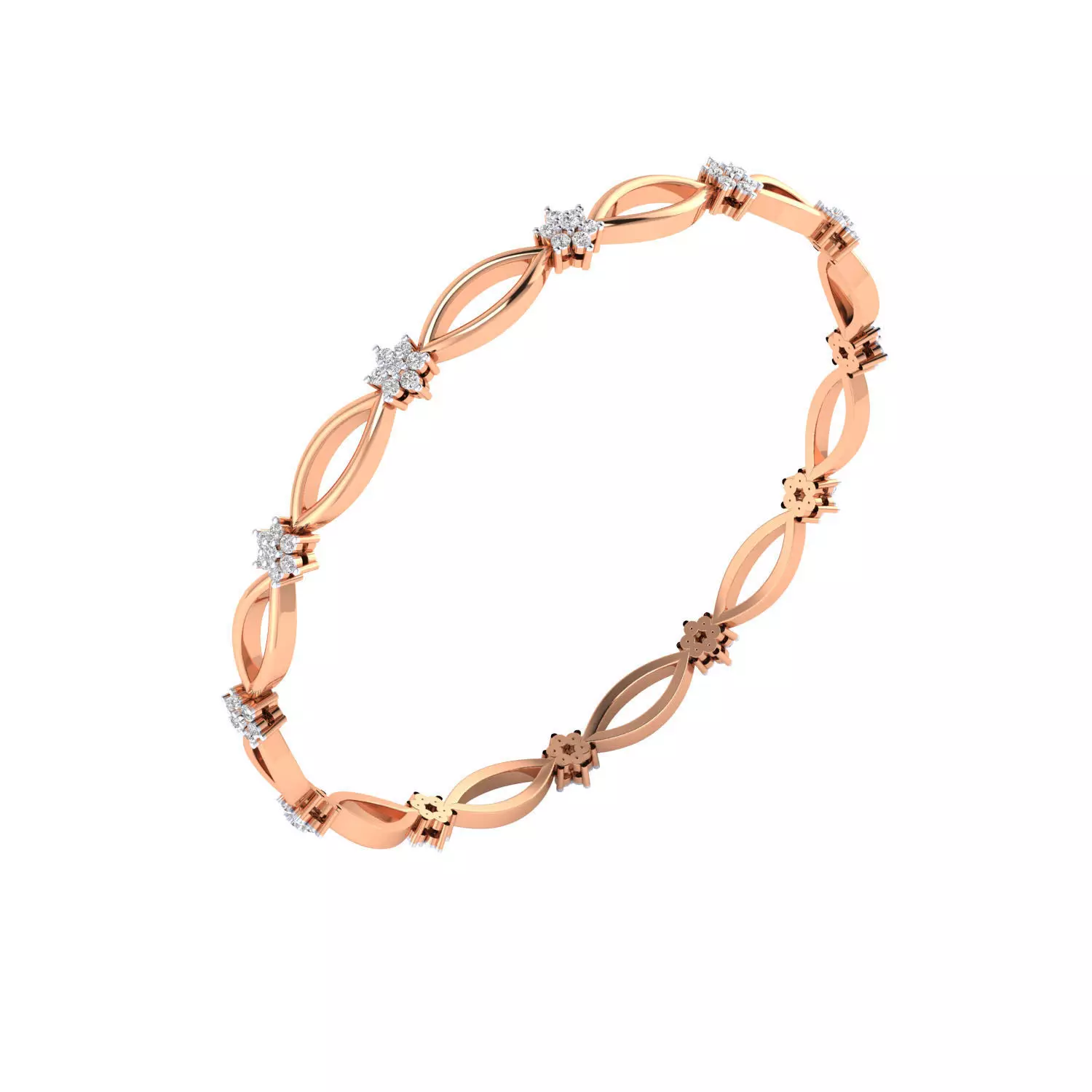 Women bangle 3dm render detail 3D print model 3D print model_0