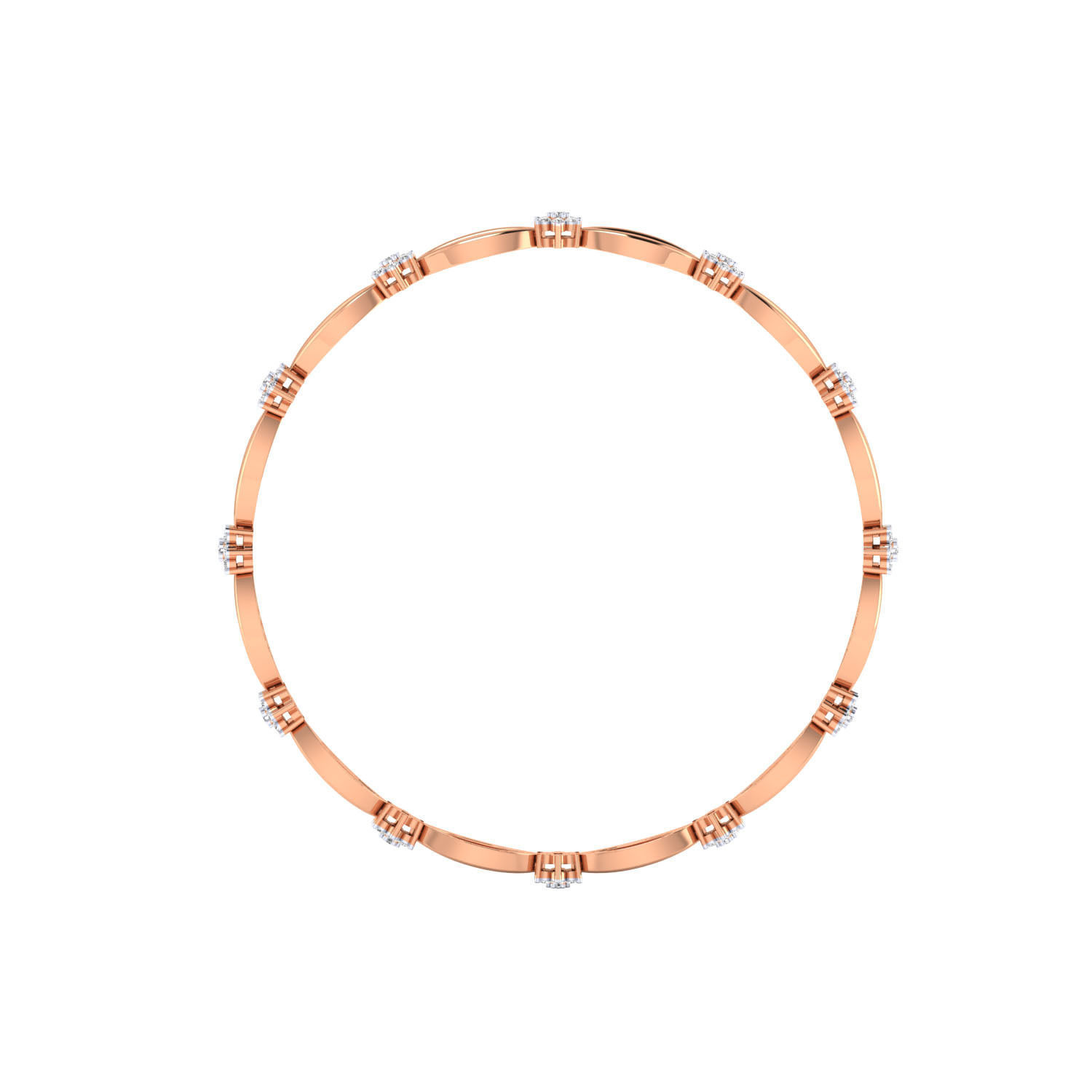 Women bangle 3dm render detail 3D print model 3D print model_11